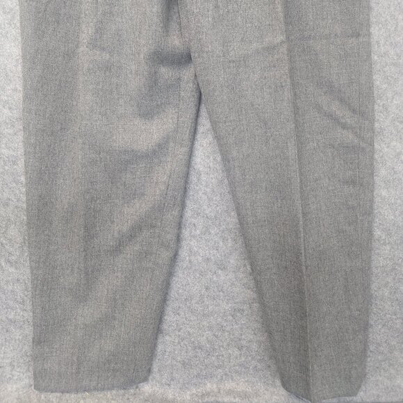 Lauren Ralph Lauren women dress pants grey formal business office pleat size 14 - Picture 2 of 11
